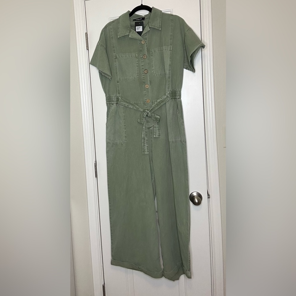 Blue B Olive Jumpsuit